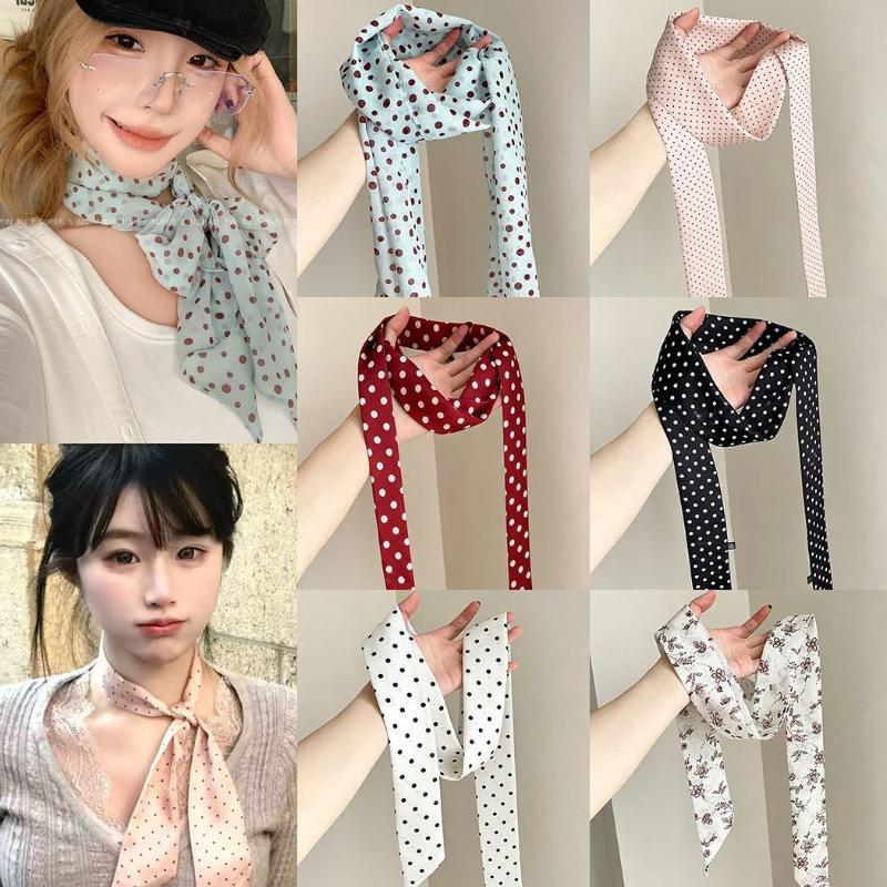 Face Scarf Mask - Pañuelo de seda con estampado floral