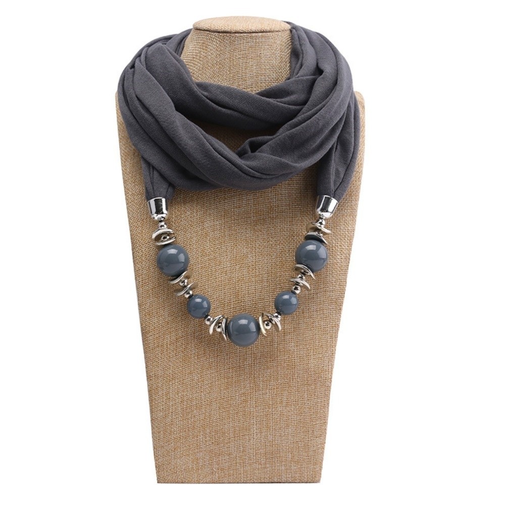 Infinity Scarf Knit - Bufanda de Chifón de Moda con