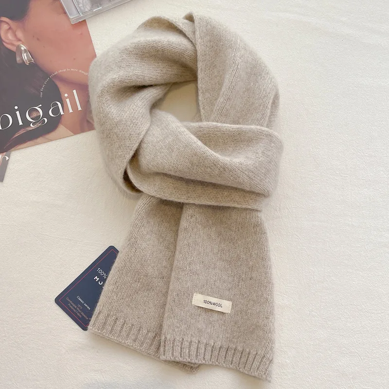 Muffler Men Wool - Bufanda de lana 100% de alta