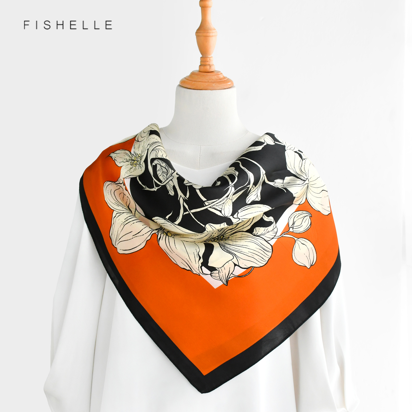 Pañuelo de Seda de Morera 100% - Silk Neck Scarf reseña y precio