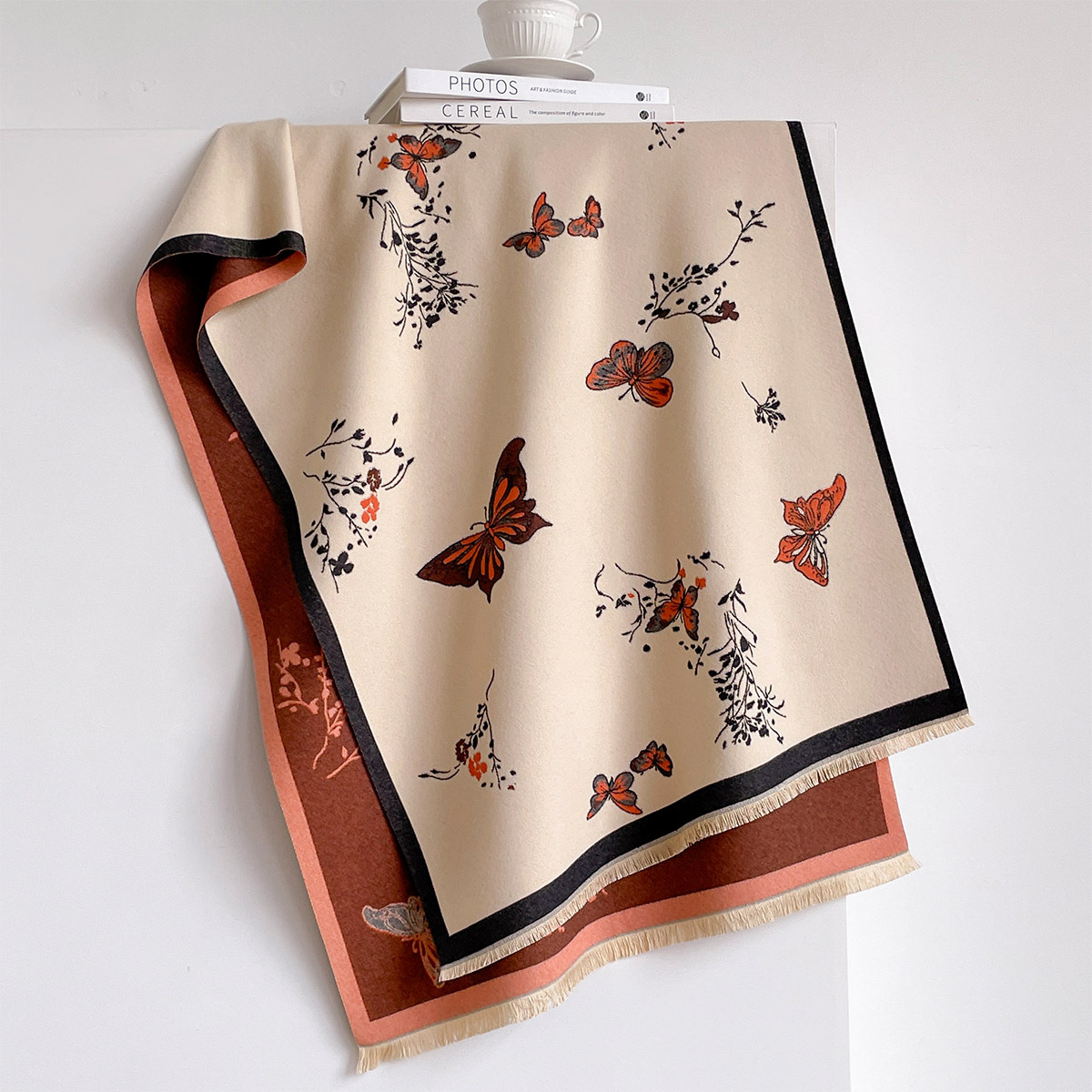 Bufanda de imitación de cachem - Pashmina Wrap Large reseña y precio