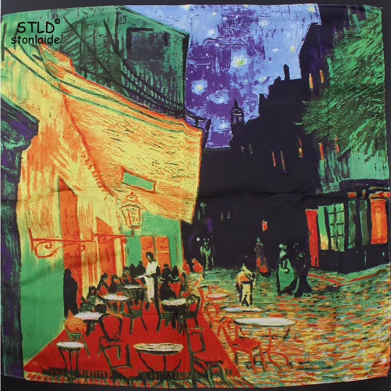 Eruo Van Gogh-bufanda cuadrada - Scarf Silk Square reseña y precio