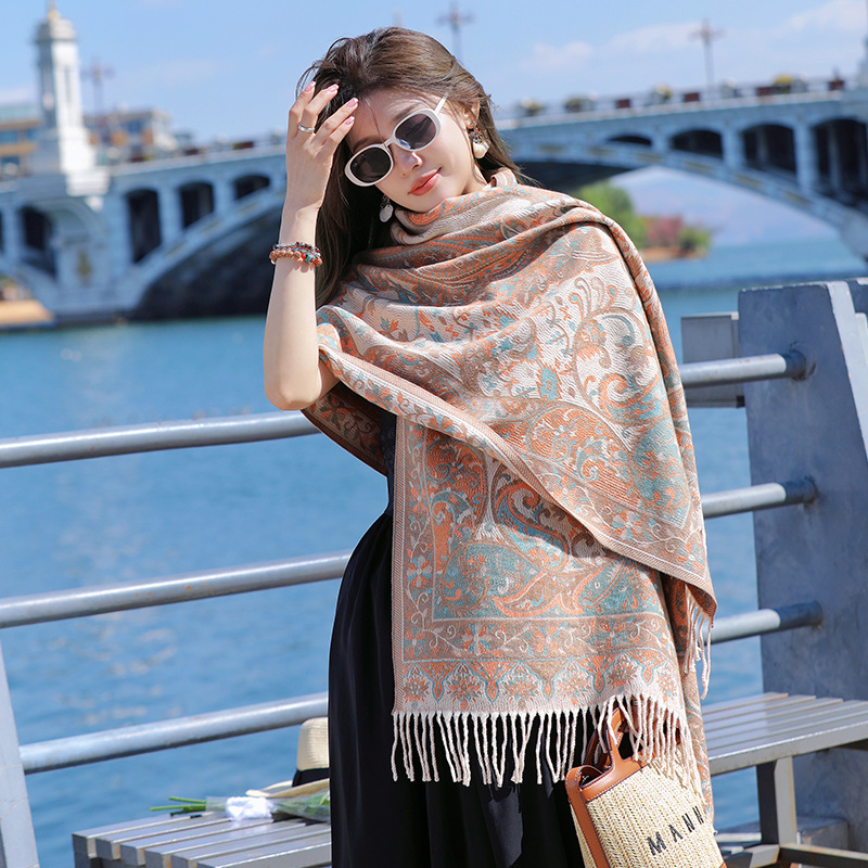 Nuevo Chal de Cachemira de Dob - Pashmina Wrap Large reseña y precio