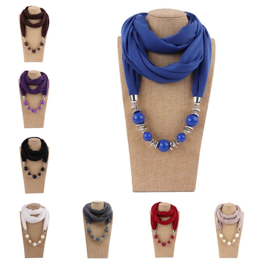 Nuevo Collar de Chifón con Cue - Infinity Scarf Knit reseña y precio