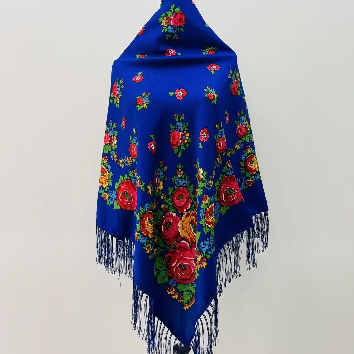 Bufanda cuadrada nacional rusa - Bandana Cotton reseña y precio
