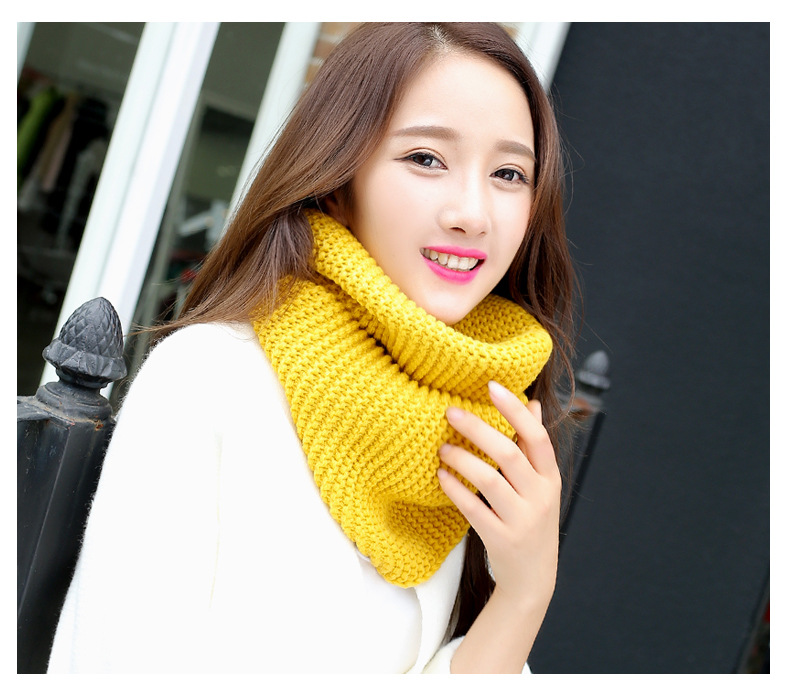 Bufanda de invierno para mujer - Infinity Scarf Knit reseña y precio