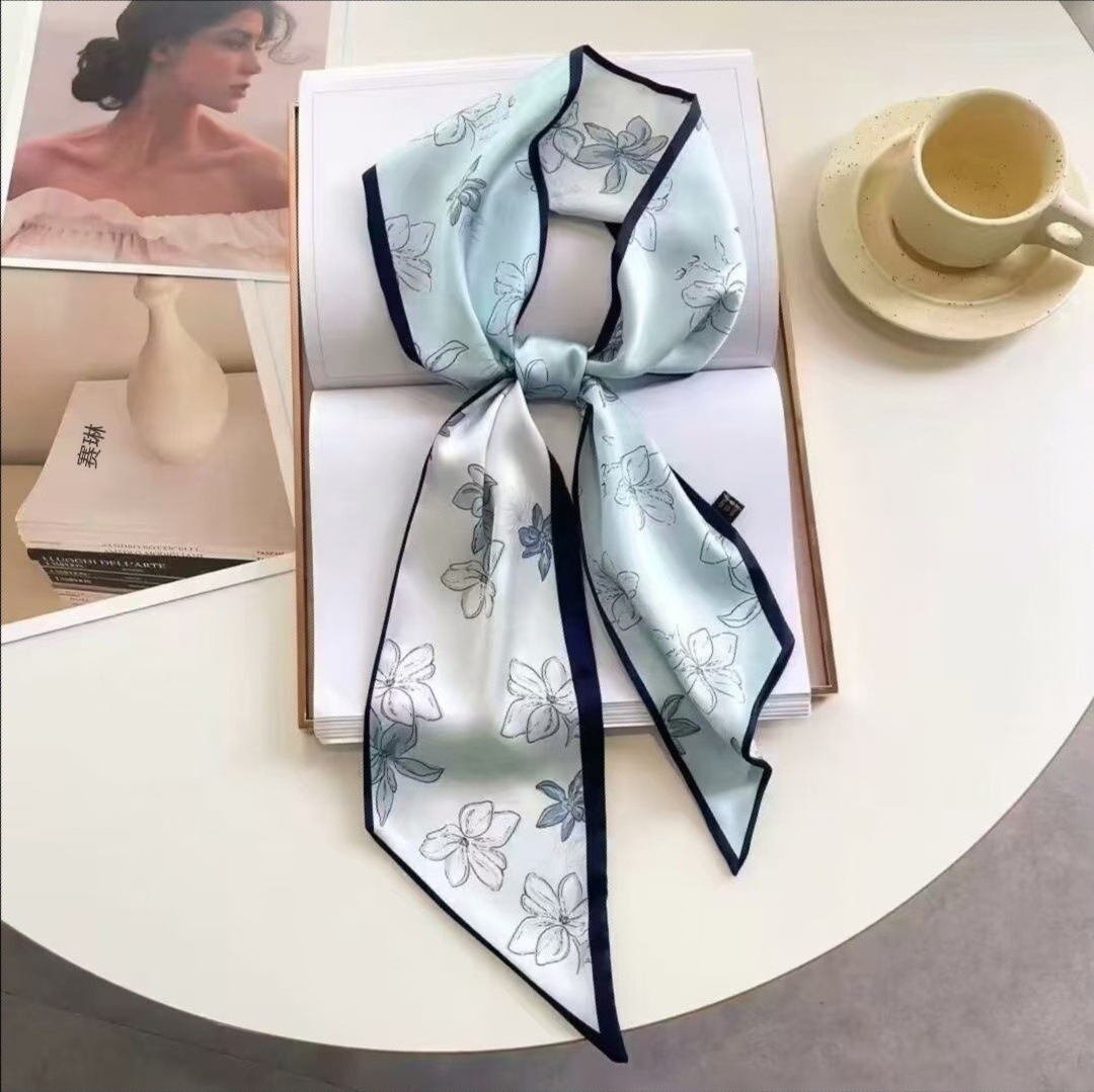 Pañuelo cuadrado de seda de lu - Silk Tie Striped reseña y precio