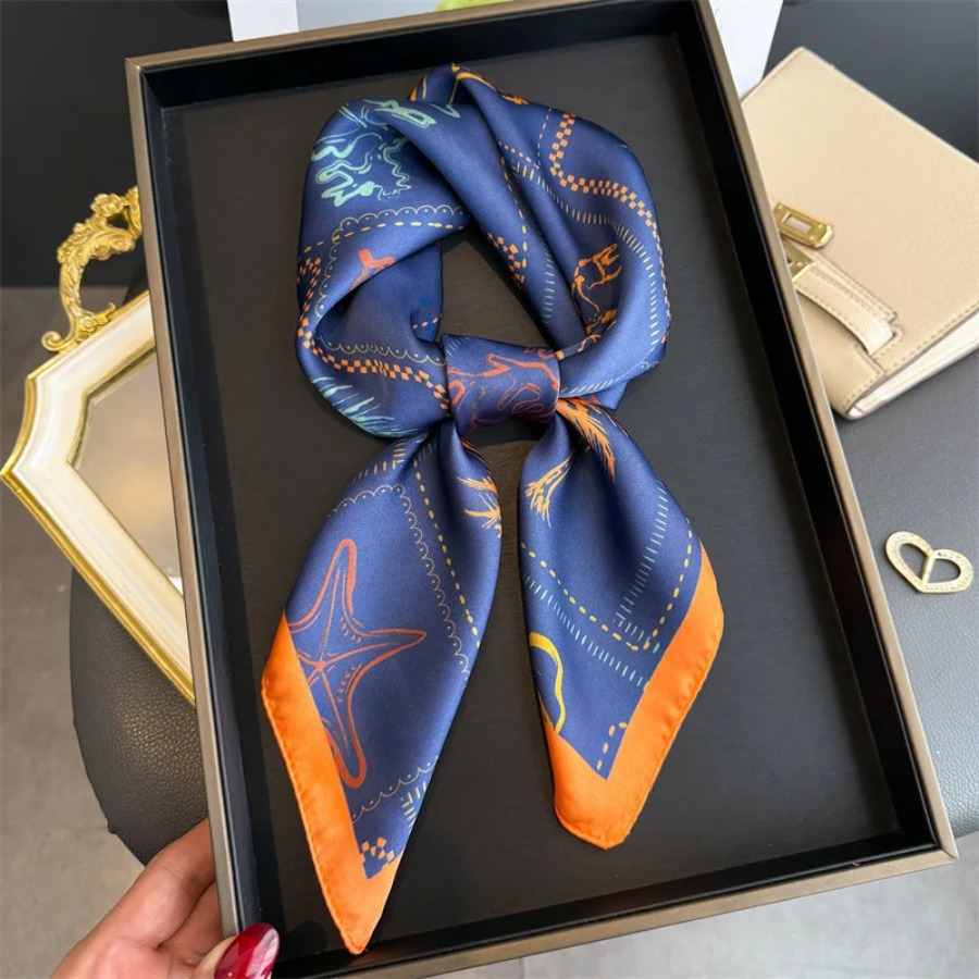Pañuelo Cuadrado de Seda con E - Bandana Cotton reseña y precio