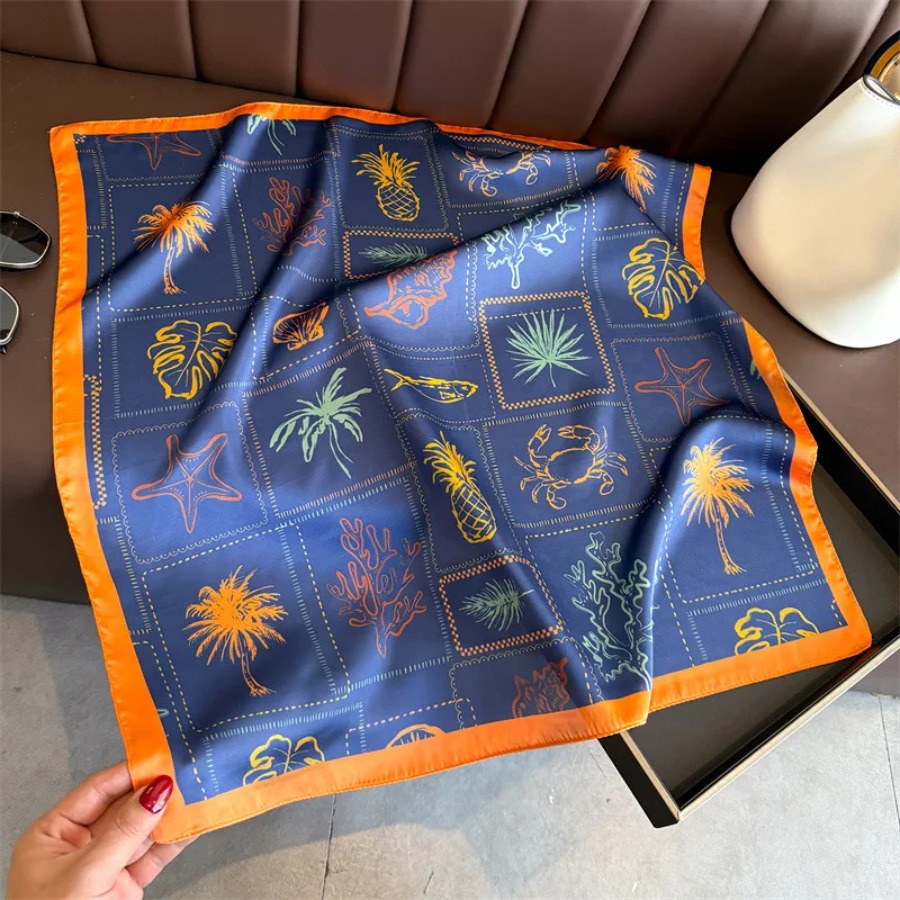 Pañuelo Cuadrado de Seda con E - Bandana Cotton reseña y precio